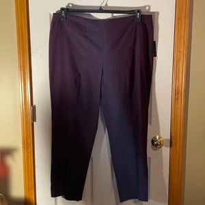 NWT Roz & Ali Luxe Stretch dress pants.